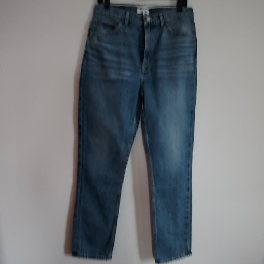 Ladies SZ 29 Re/Done Blue 70s Straight-Leg Jean
